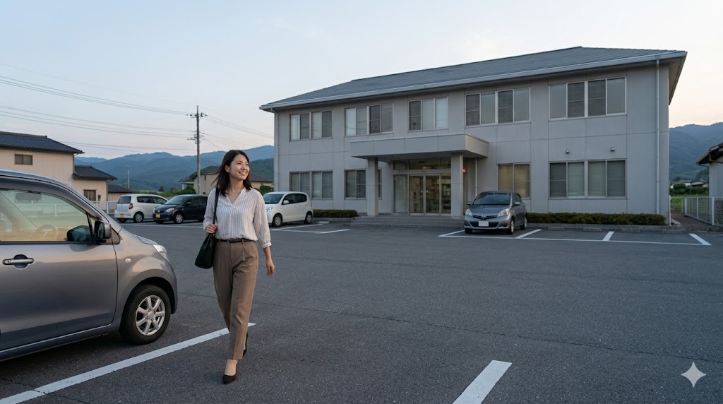 田舎に住む社会人の環境的な要因