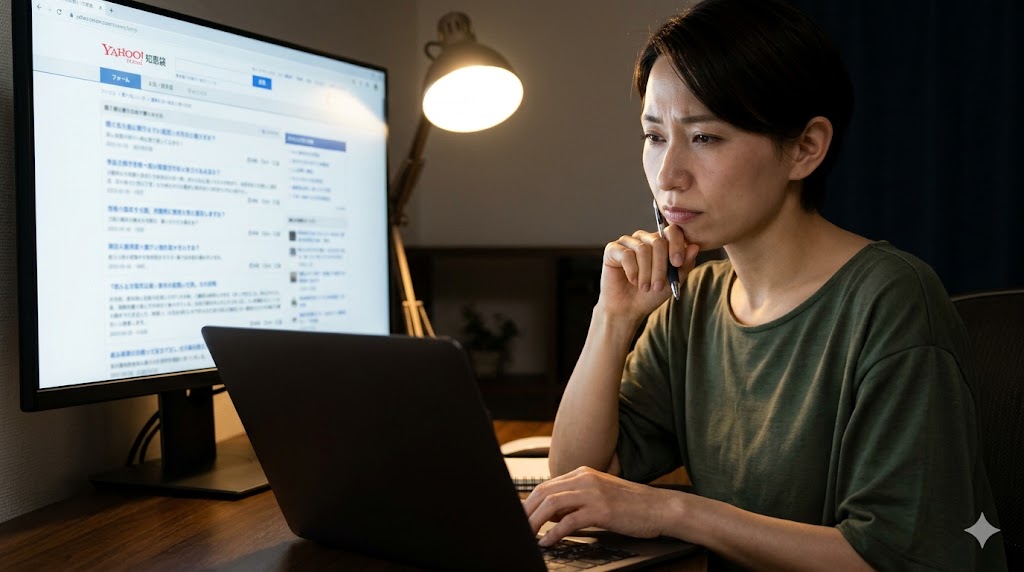 40代は厳しい？知恵袋のリアルな悩み