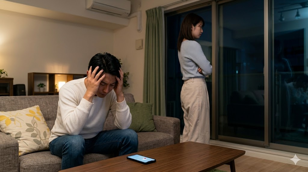 既婚者マッチングアプリが妻にバレた事例