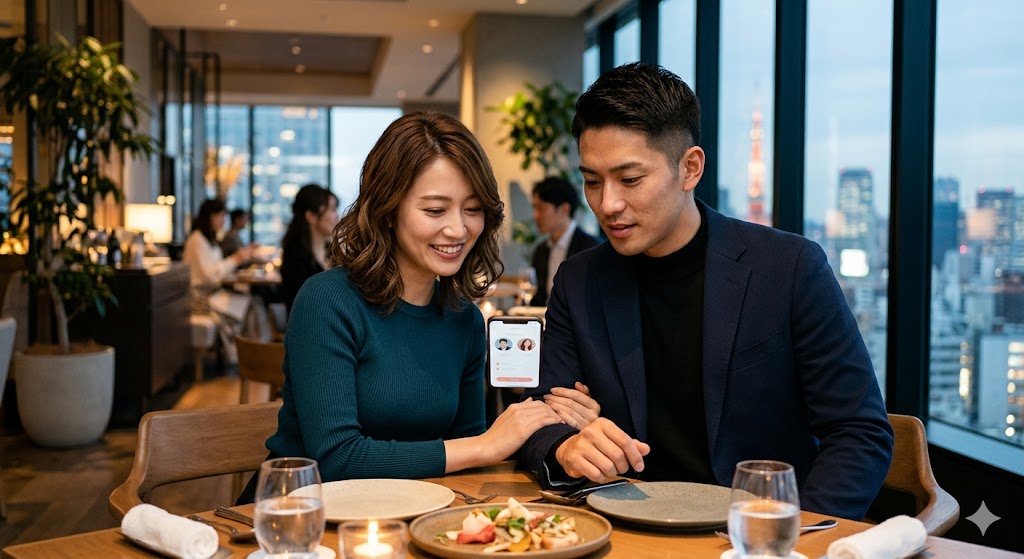 AI自動セッティングのバチェラーデート