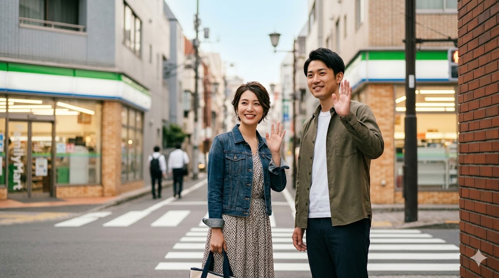 短い時間で笑顔で爽やかに解散する初デートの帰り道
