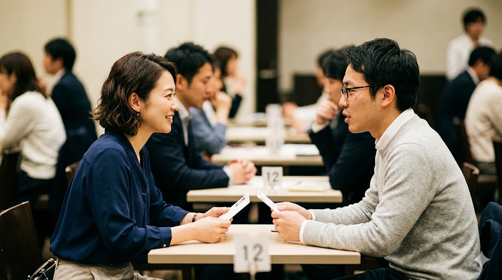 婚活パーティーで効率的に相手を見つける方法
