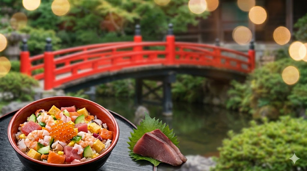 インスタグラムで見かけるような、おしゃれな料理や旅行先の風景写真。共通の話題作りのイメージ。