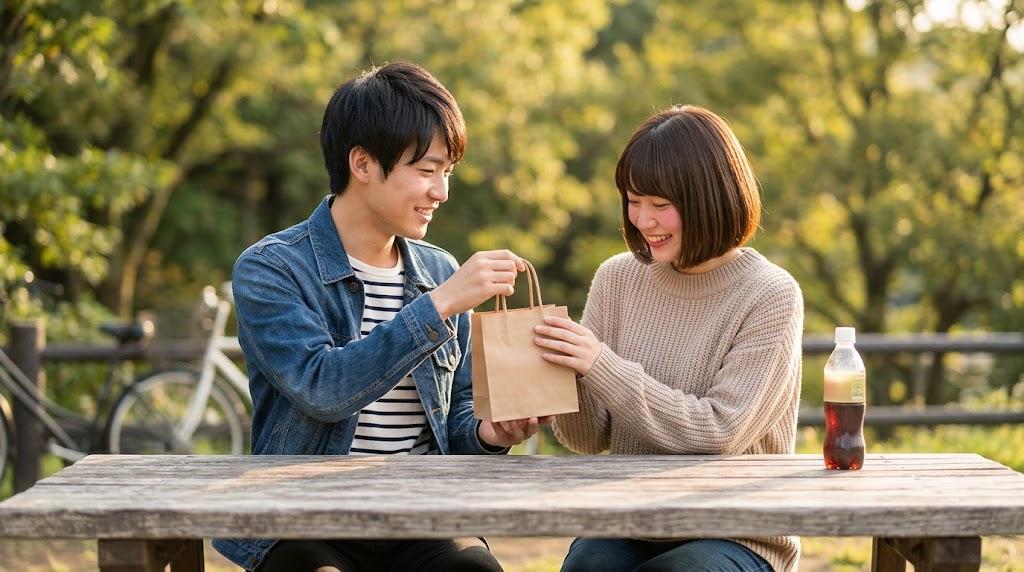 彼女との1ヶ月記念日のプレゼントの選び方