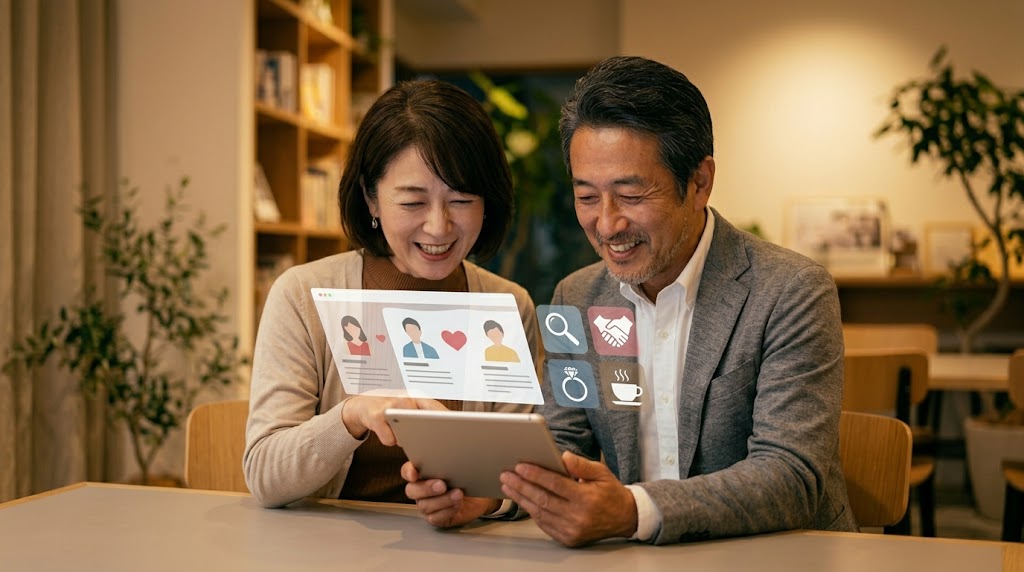 おすすめマッチングアプリで相手を探す