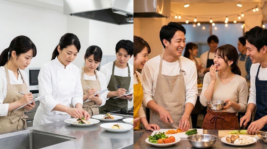 一般的な教室と料理合コンの違いとは
