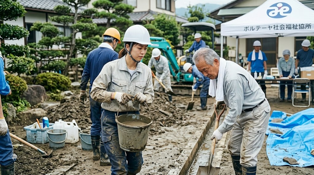 災害ボランティアに出会いを求める危険性