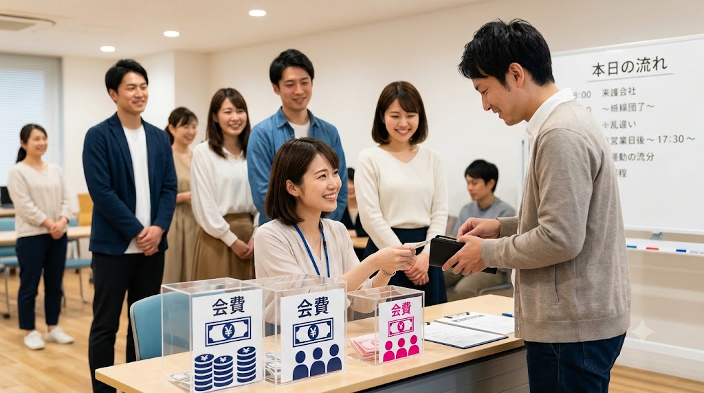 男女で異なる参加費の相場と運営の仕組み