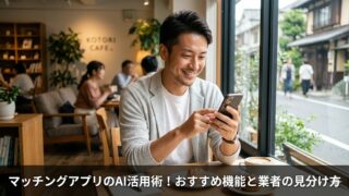 マッチングアプリのAI活用術！おすすめ機能と業者の見分け方