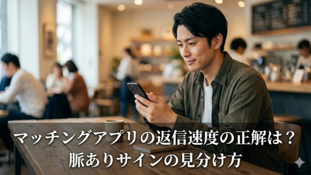 マッチングアプリの返信速度の正解は？脈ありサインの見分け方