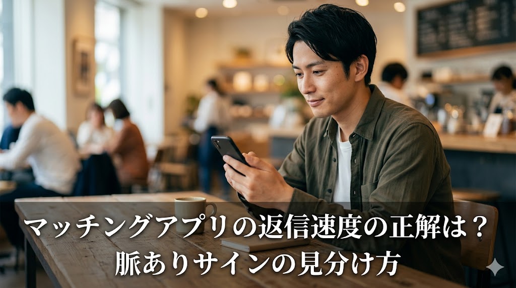 マッチングアプリの返信速度の正解は？脈ありサインの見分け方