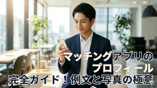 マッチングアプリのプロフィールの書き方完全ガイド！例文と写真の極意