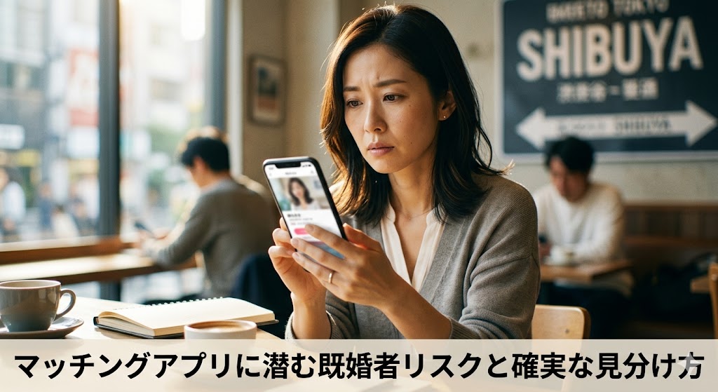 マッチングアプリに潜む既婚者リスクと確実な見分け方