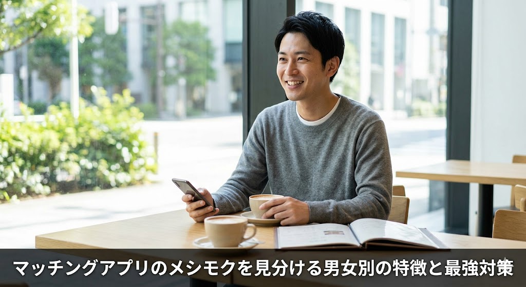 マッチングアプリのメシモクを見分ける男女別の特徴と最強対策
