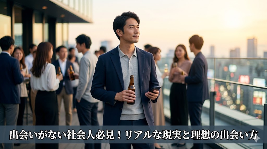 出会いがない社会人必見！リアルな現実と理想の出会い方