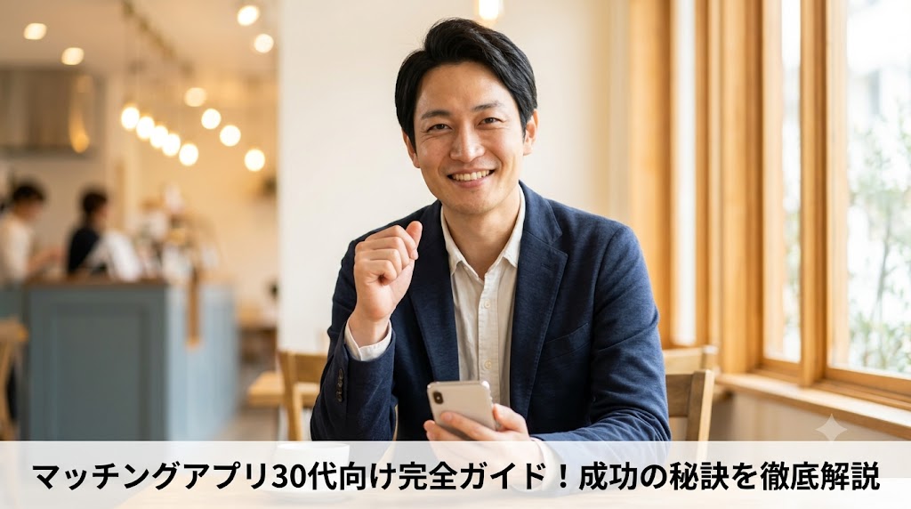 マッチングアプリ30代向け完全ガイド！成功の秘訣を徹底解説