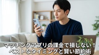 マッチングアプリの課金で損しない！ベストなタイミングと賢い節約術