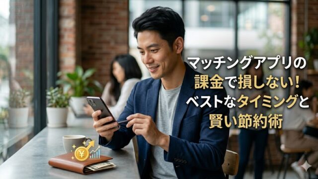 マッチングアプリのオプション課金は必要？効果や賢い使い方を徹底解説