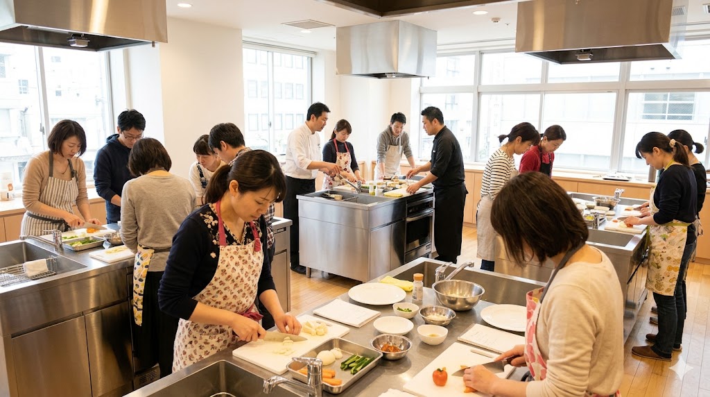料理教室での出会いは可能？一般教室の現実と料理合コン成功のコツ
