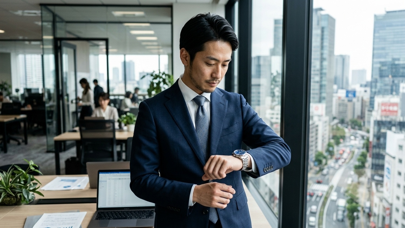 ビジネスパーソンの相棒となる腕時計