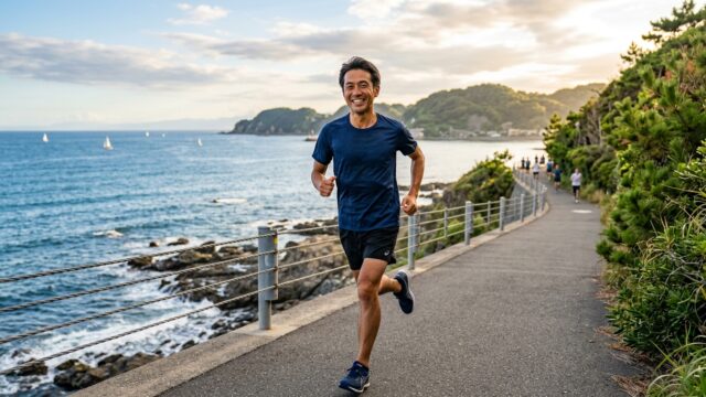 男性のランニングフォーム改善！疲れない着地と腕振りをマスター