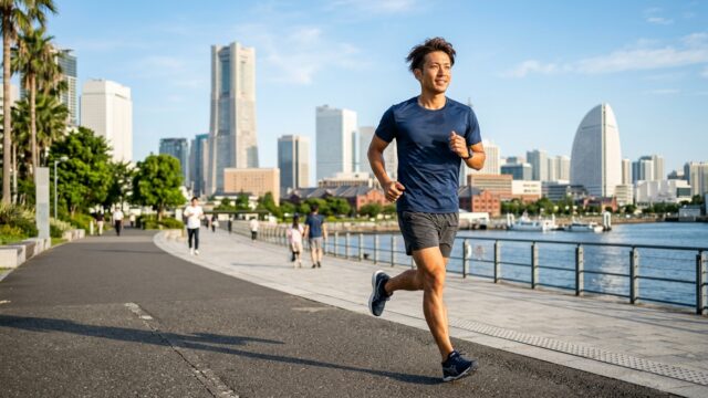 夏のメンズランニングウェア選び！汗冷えを防ぐ快適な着こなし
