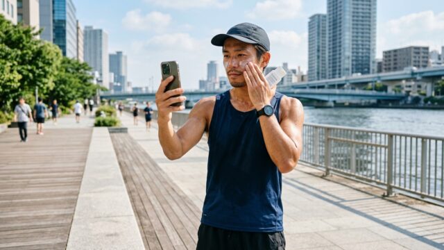 男のランニングにも日焼け止めは必須！肌荒れと疲労を防ぐケア