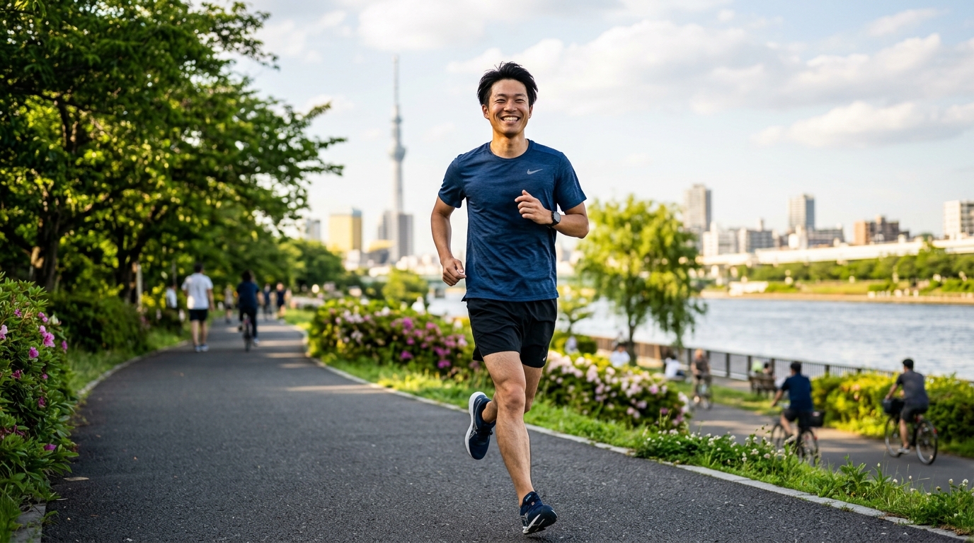 スロージョギングが男性にもたらす驚くべき効果と理由