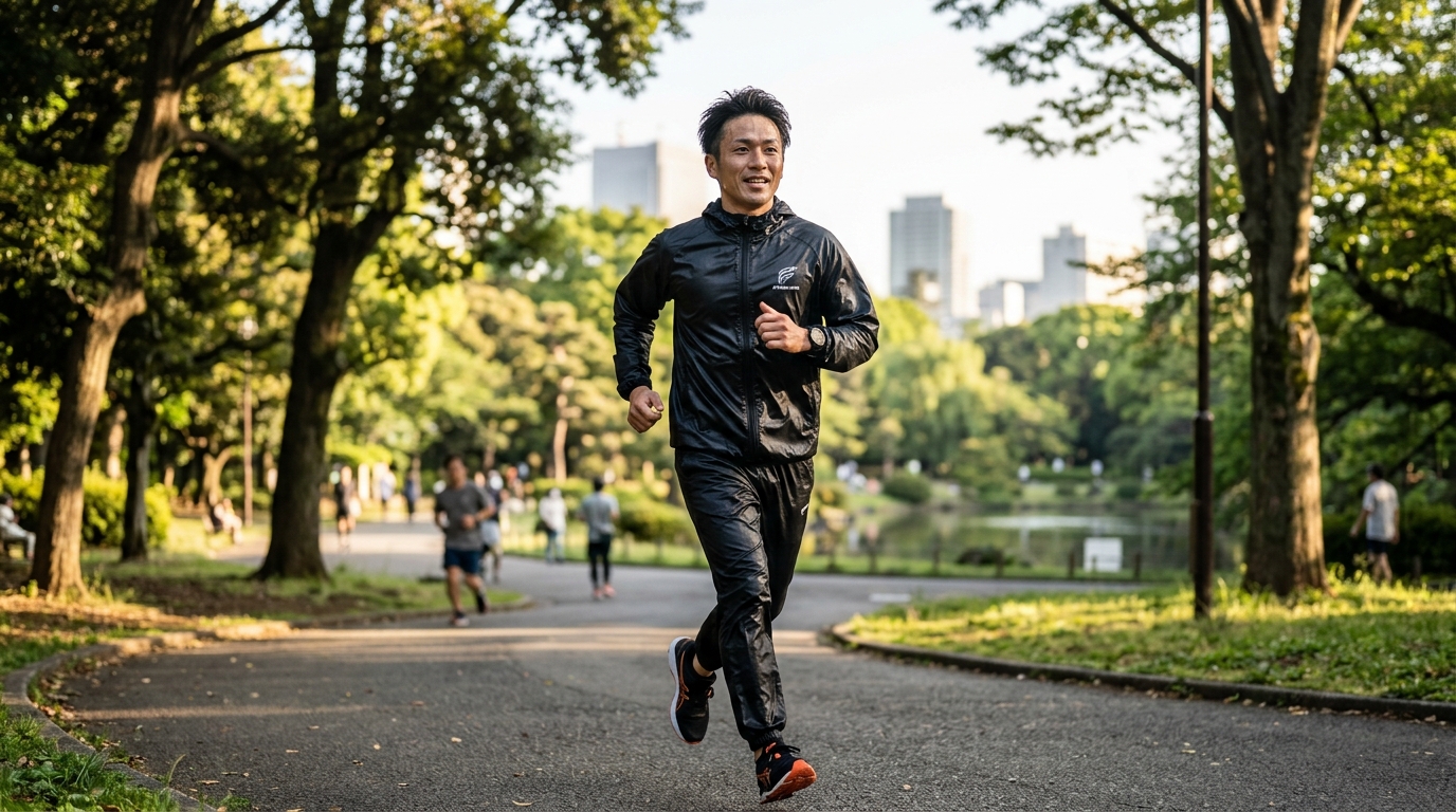 サウナスーツを着たランニングの効果と真実