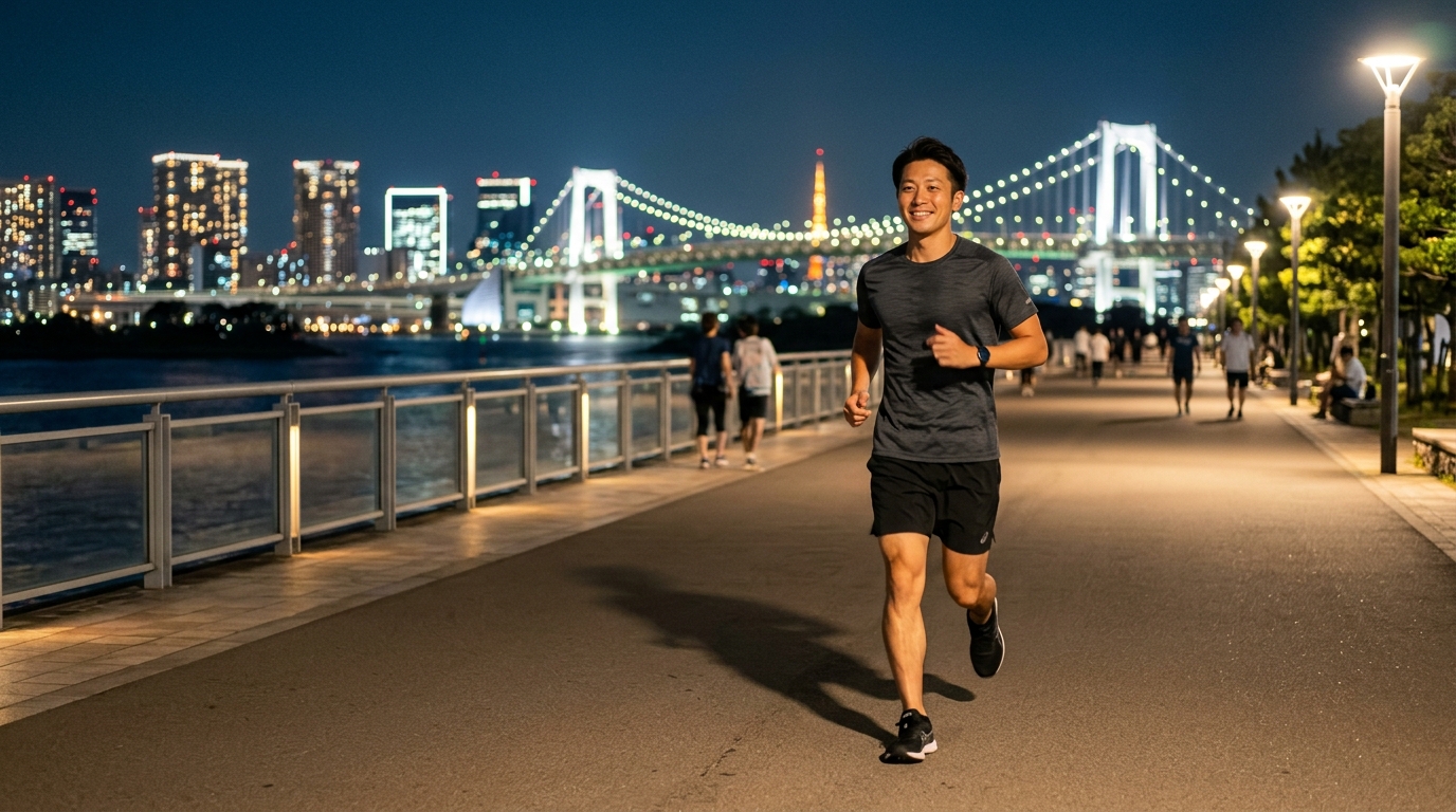 豊洲の夜ランニングが社会人の最適解な理由