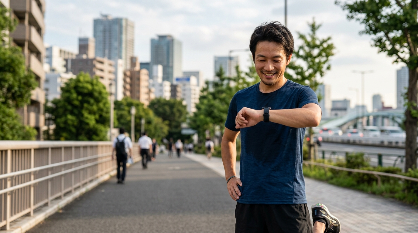 経過時間と移動時間の違いから見る平均ペースの罠