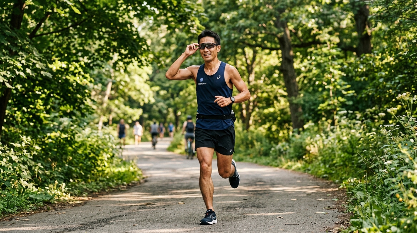 男のランニングを支えるサングラス選びと手入れ術