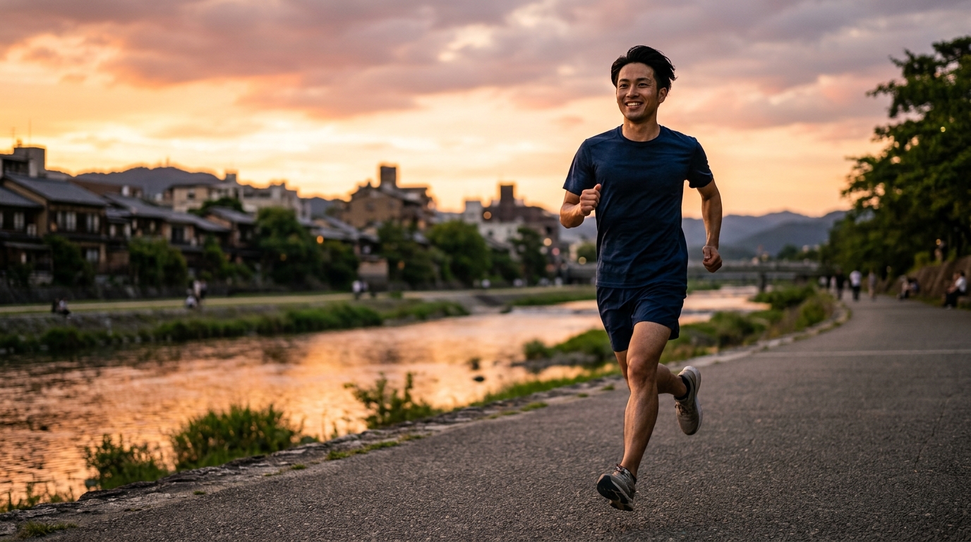 運動後から就寝までの９０分の空白時間