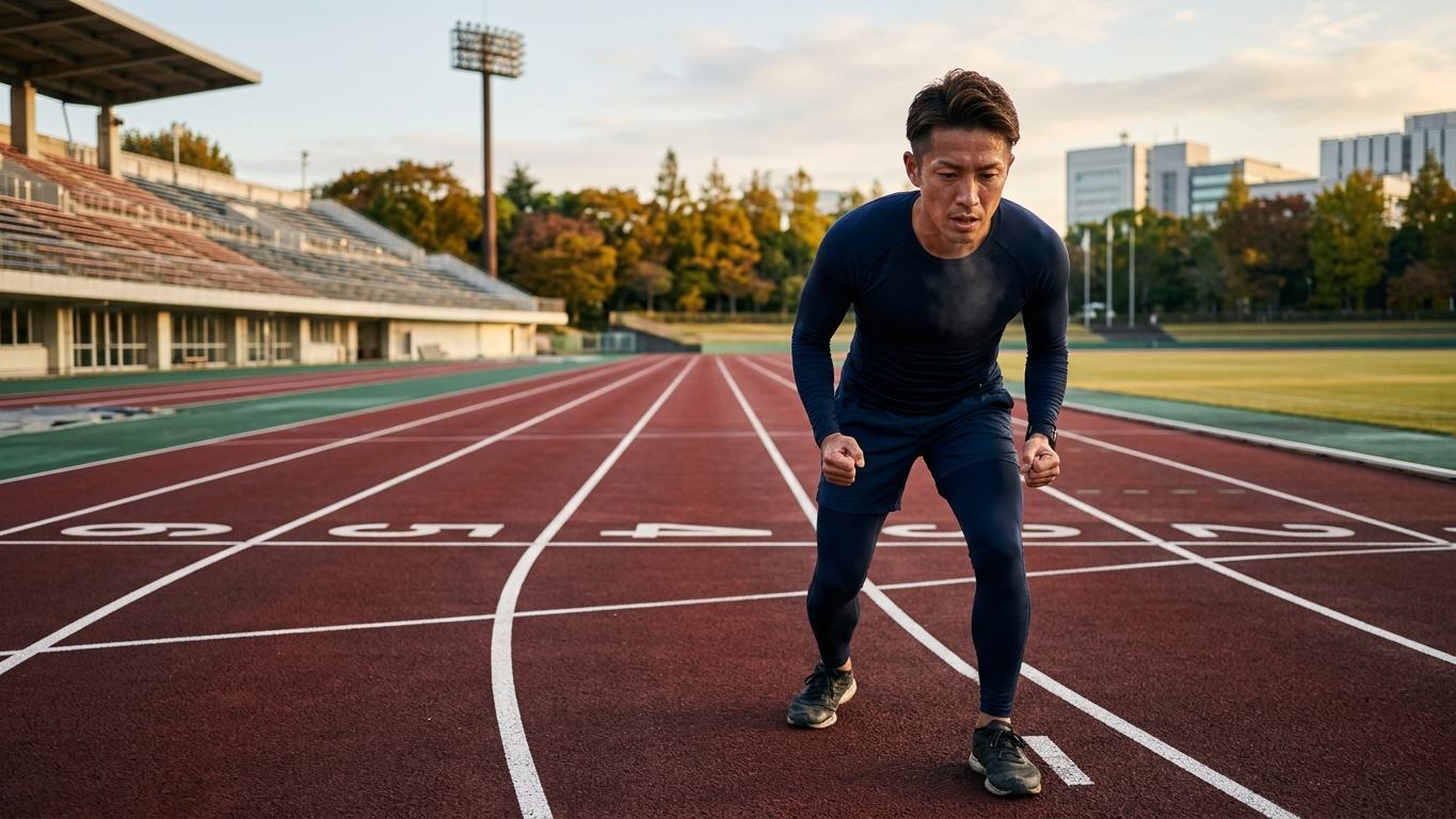 40代男性が5kmランニングのタイムを伸ばす術