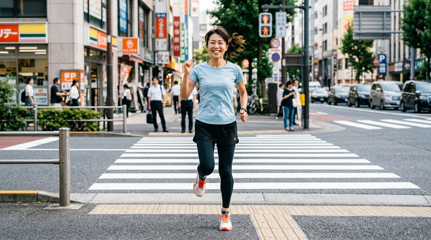 無理な飛び出しや点滅横断の禁止