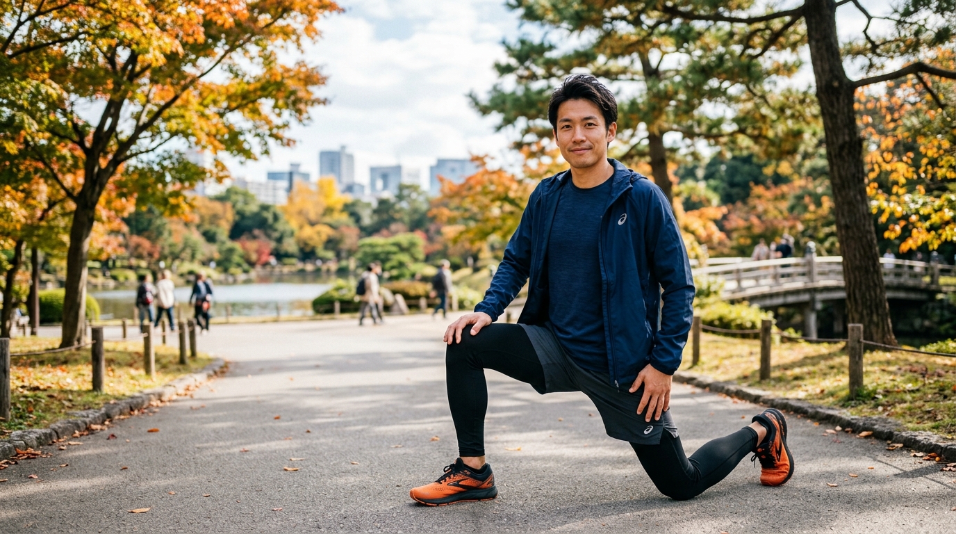 動きを身体に覚えさせる走る前のドリル