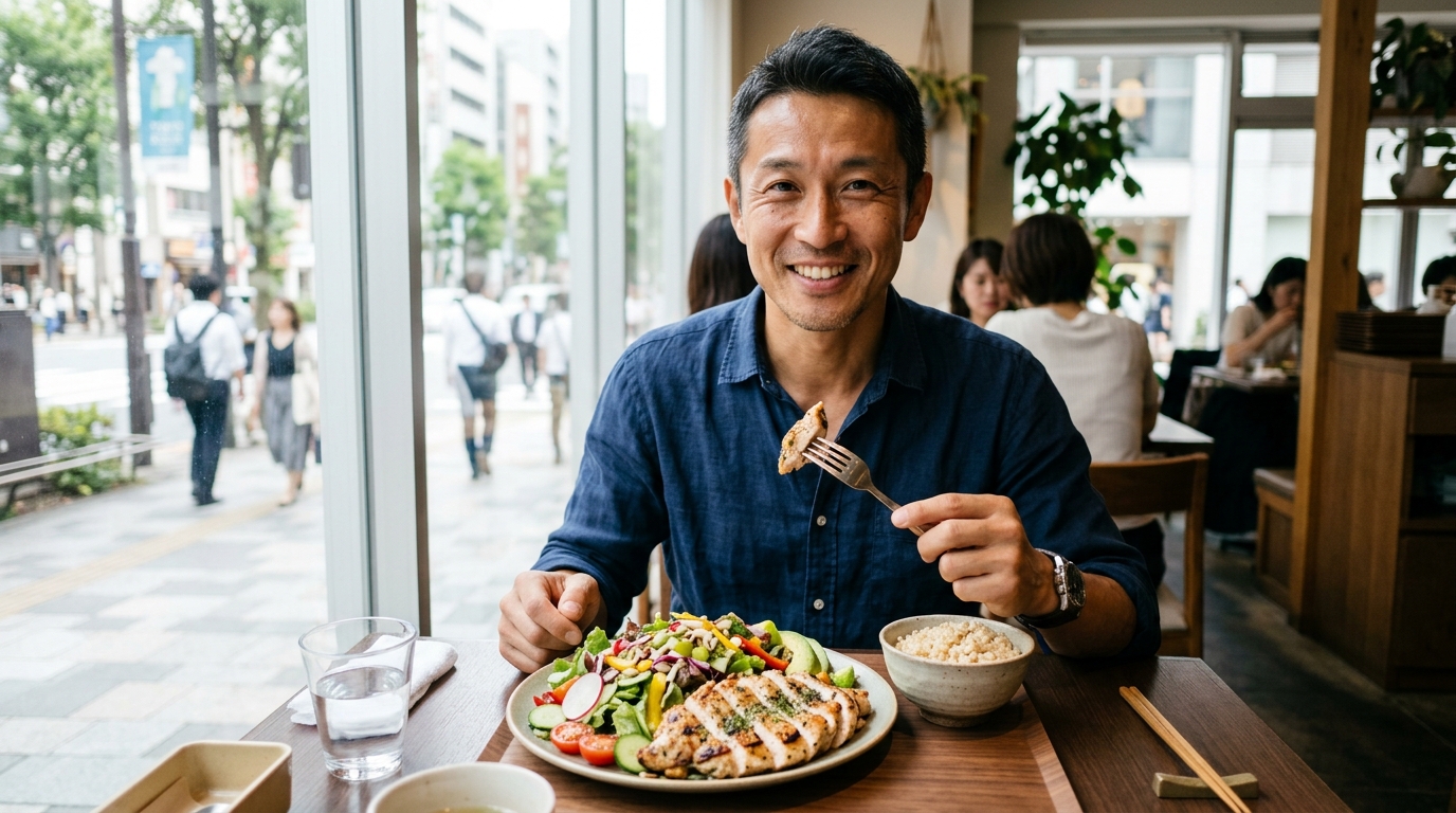 筋肉分解を防ぐ高タンパク食