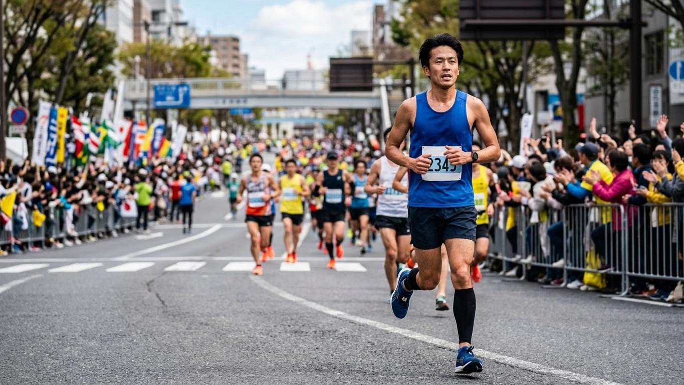 レース完走やサブ4達成には距離管理を優先 レース完走やサブ4達成には距離管理を優先