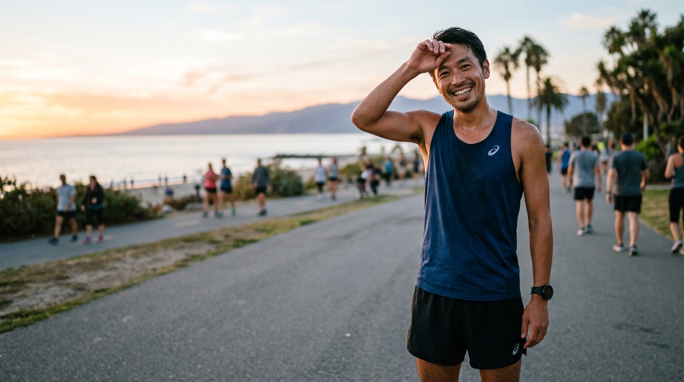 継続が鍵!男性のランニングフォーム改善