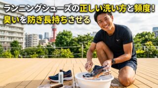 ランニングシューズの正しい洗い方と頻度！臭いを防ぎ長持ちさせる