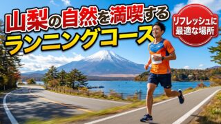 山梨の自然を満喫するランニングコース！リフレッシュに最適な場所