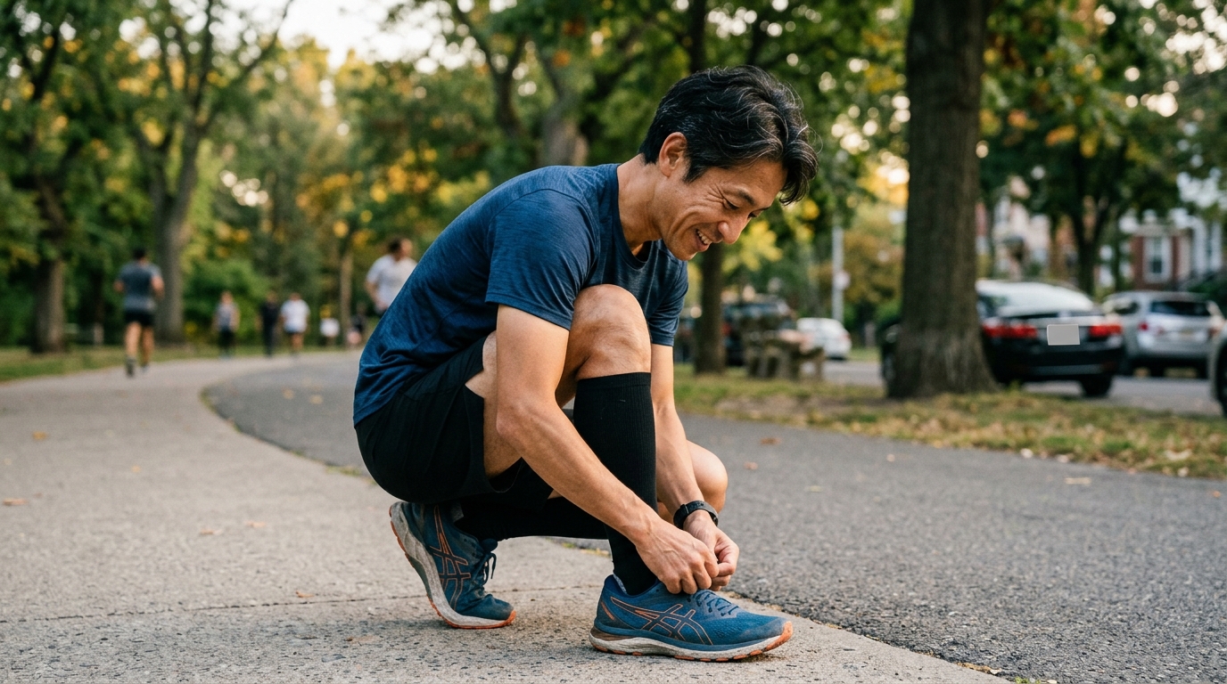 40代がアシックスを選ぶべき足の理由