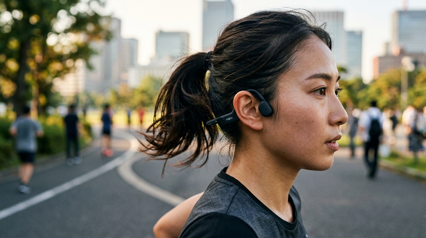 骨伝導イヤホンがランニング最強な理由