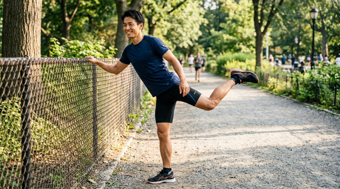 Dynamic Leg Swing and Joint Mobility Routine