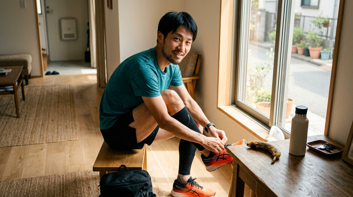 ランニング前のバナナの効果的な食べ方と実践術