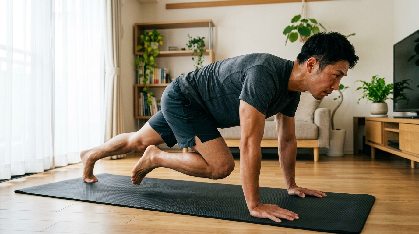 High intensity interval training HIIT for body fat burning